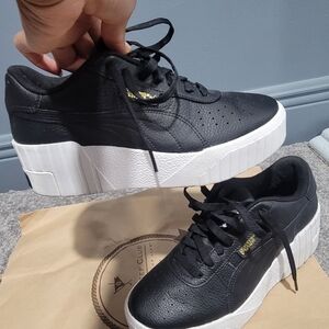 puma Black Women's wedge sneaker